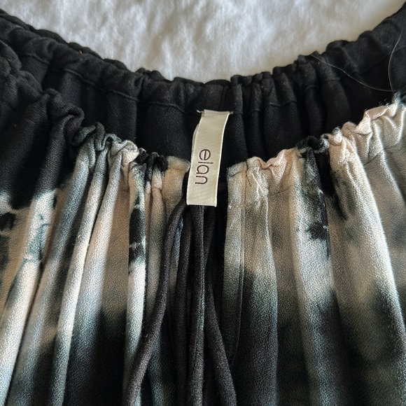 Elan tie dye peasant style top - Picture 2 of 3